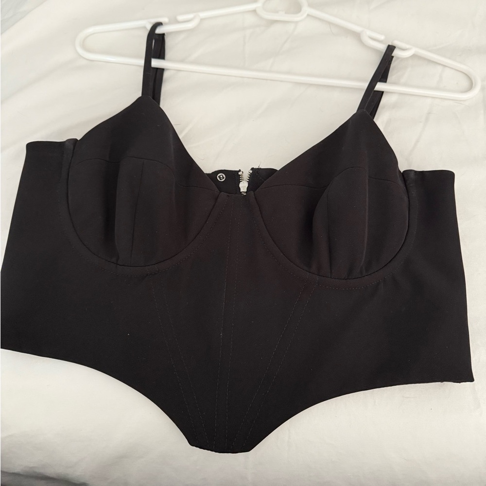 NBD Black Crop Top - Picture 5 of 7